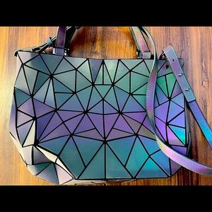 Lumos Holographic tote bag.